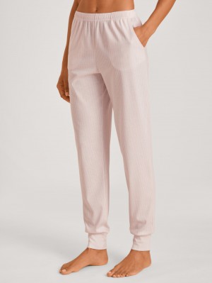 Calida Favourites Lavender Pants Nachtwäsche Damen Pearl Blush | 29865-ZEAU